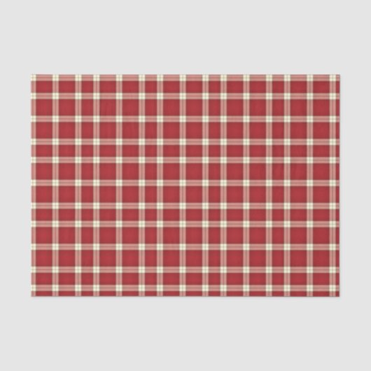 Kariertes 02-GEWEBE-WRAPPING-PAPIER Seidenpapier (Vorderseite)