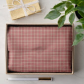 Kariertes 03-GEWEBE-WRAPPING-PAPIER Seidenpapier (Geschenk)