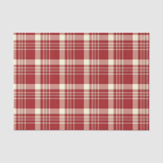 Kariertes 07-GEWEBE-WRAPPING-PAPIER Seidenpapier (Vorderseite)