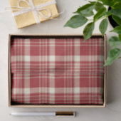 Kariertes 07-GEWEBE-WRAPPING-PAPIER Seidenpapier (Geschenk)
