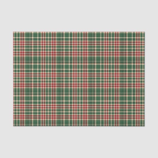 Kariertes 08-GEWEBE-WRAPPING-PAPIER Seidenpapier (Vorderseite)
