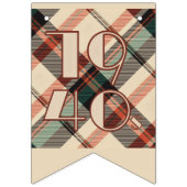 kariertes Banner der 40er Jahre (Erste Fahne)