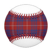 Kariertes Baseball mit roten, weißen und blauen Bu (Rückseite)