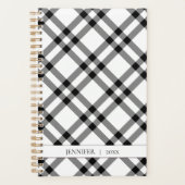 Kariertes Black & White Buffalo Planer (Vorderseite)