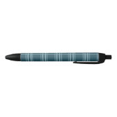 Kariertes Blau Kugelschreiber (Unterseite)
