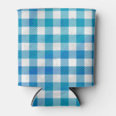 Kariertes Blau und Weiß vom Buffalo Dosenkühler (Vorderseite)