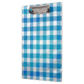 Kariertes Blau und Weiß vom Buffalo Klemmbrett (Links)