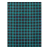 Kariertes blaues Muster Tischdecke (Vorderseite)