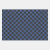 Kariertes Blue Buffalo Geschenkpapier Set (Vorderseite 3)