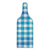 Kariertes Blue-Checkered Buffalo Schneidebrett (Vorderseite)