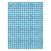 Kariertes Blue-Checkered Buffalo Tischdecke (Vorderseite)