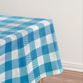 Kariertes Blue-Checkered Buffalo Tischdecke (Beispiel)