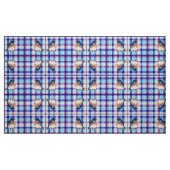 Kariertes Bluebird-Gewebe 1 Stoff (Fat Quarter (45,7 x 55,9 cm))