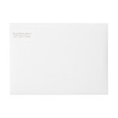 Kariertes braunes Etikett (Vorderseite)