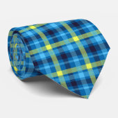 Kariertes Buffalo Kariert Classic Men Krawatte (Gerollt)