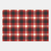 Kariertes Bündel Geschenkpapier Set (Vorderseite)