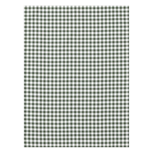 Kariertes Design für Jäger, grün und weiß Tischdecke (Vorderseite)