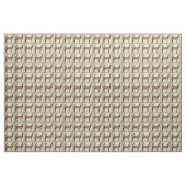Kariertes Esel-u. Eulen-Gewebe Stoff (Yard (91,4 cm))