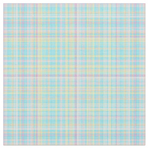 Kariertes Fabric-Pastel Baby Blends 04 Stoff