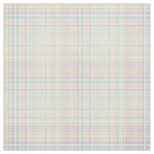 Kariertes Fabric-Pastel Baby Blends 11 Stoff