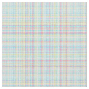 Kariertes Fabric-Pastel Baby Blends 12 Stoff