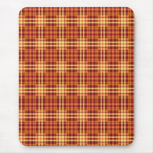 Kariertes Fabric Textur Muster Tank Top Mousepad (Vorne)