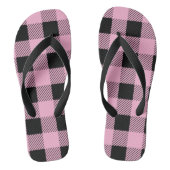 Kariertes Farbmuster Badesandalen (Fußbett)