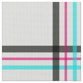 Kariertes Fenstergitter-Muster Stoff (Nahaufnahme)