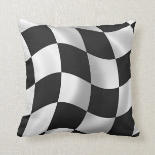 Kariertes Flaggen-Wurfskissen Kissen