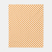 Kariertes Fleece-Decke Fleecedecke (Vorderseite)