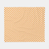 Kariertes Fleece-Decke Fleecedecke (Vorderseite (Horizontal))