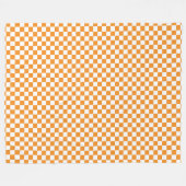 Kariertes Fleece-Decke Fleecedecke (Vorderseite (Horizontal))