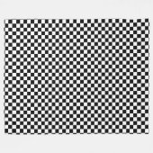 Kariertes Fleece-Decke Fleecedecke (Vorderseite (Horizontal))