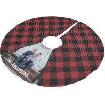 Kariertes Foto Weihnachten