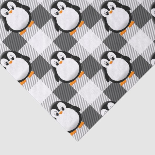 Kariertes Fußball-Muster in Schwarz-weiß und grau Seidenpapier (Detail)