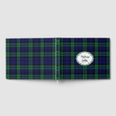 Kariertes Gästebuch von Black Watch (Voll)