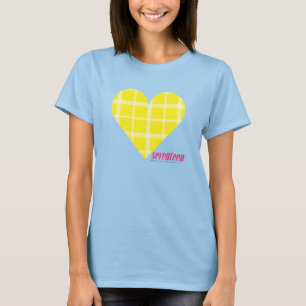 Kariertes Gelb 2 T-Shirt