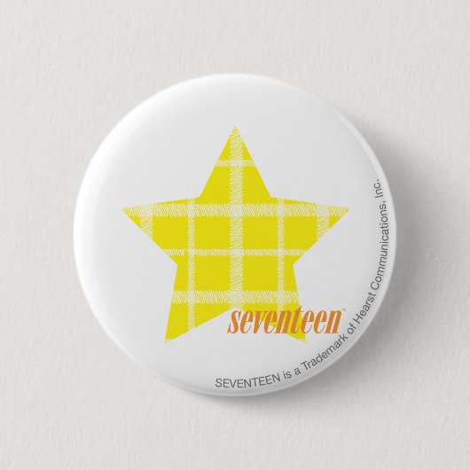 Kariertes Gelb 4 Button (Vorderseite)