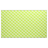 Kariertes gelbes und grünes Muster Stoff (Yard (91,4 cm))