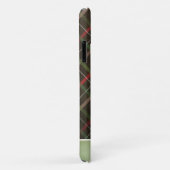 Kariertes gestrichenes dunkles Wintermuster Case-Mate iPhone Hülle (Hinten/Rechts)