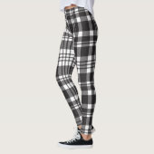 Kariertes Gewebe Leggings (Links)