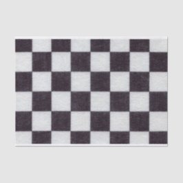 Kariertes Gewebe Seidenpapier