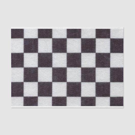 Kariertes Gewebe Seidenpapier (Vorderseite)