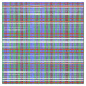 Kariertes Gewebe Stoff (Nahaufnahme)