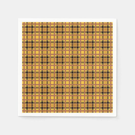 Kariertes Gewebe Textur Braune Streifen-52628 Serviette (Vorderseite)