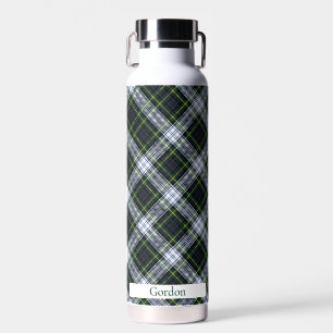 Kariertes Grün und Weiß Muster Gordon Tartan Custo Trinkflasche