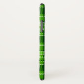 Kariertes grüne Farbmuster Case-Mate iPhone Hülle (Hinten/Rechts)