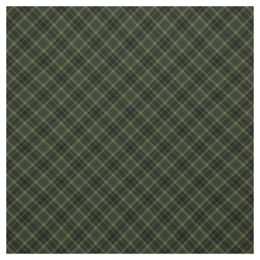 kariertes Grunge Black Khaki Grünes Muster der 90e Stoff (Muster)