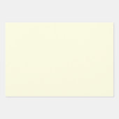 Kariertes hellgelbes Muster mit passenden Gelbtöne Geschenkpapier Set (Vorderseite 2)