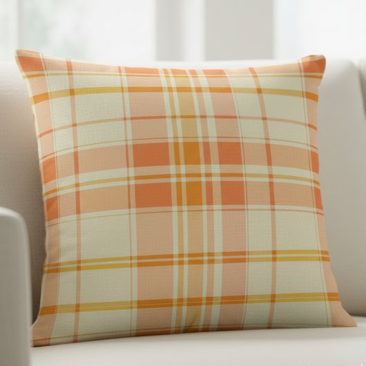 Kariertes Herbstmuster Decke